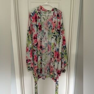 Cacique Kimono Silk Robe